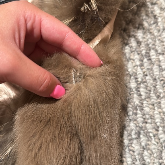 Akira genuine rabbit hair vest - Picture 4 of 9